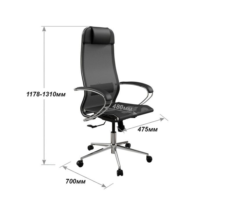 Кресло ErgoLife Set 4/подл.131/осн.Synchro 052